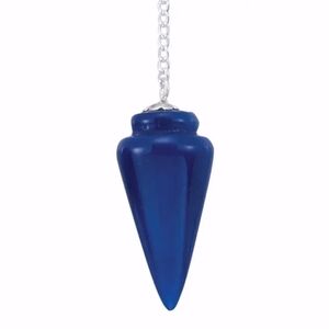 Blue onyx pendulum